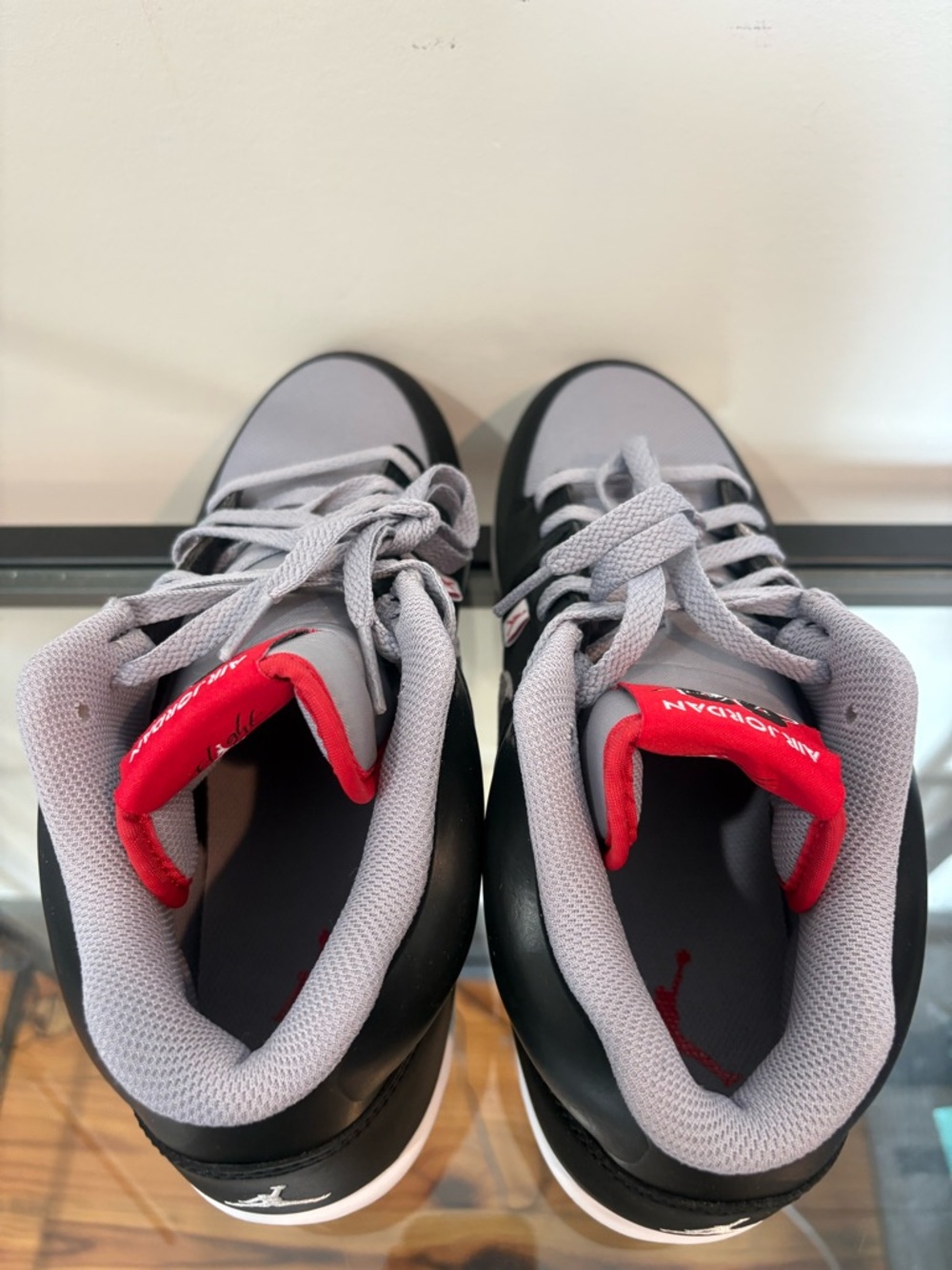 NEW Jordan Stadium 90 Low TD Black Cement Football Cleats HQ0210-060 Mens multip - Picture 4 of 7